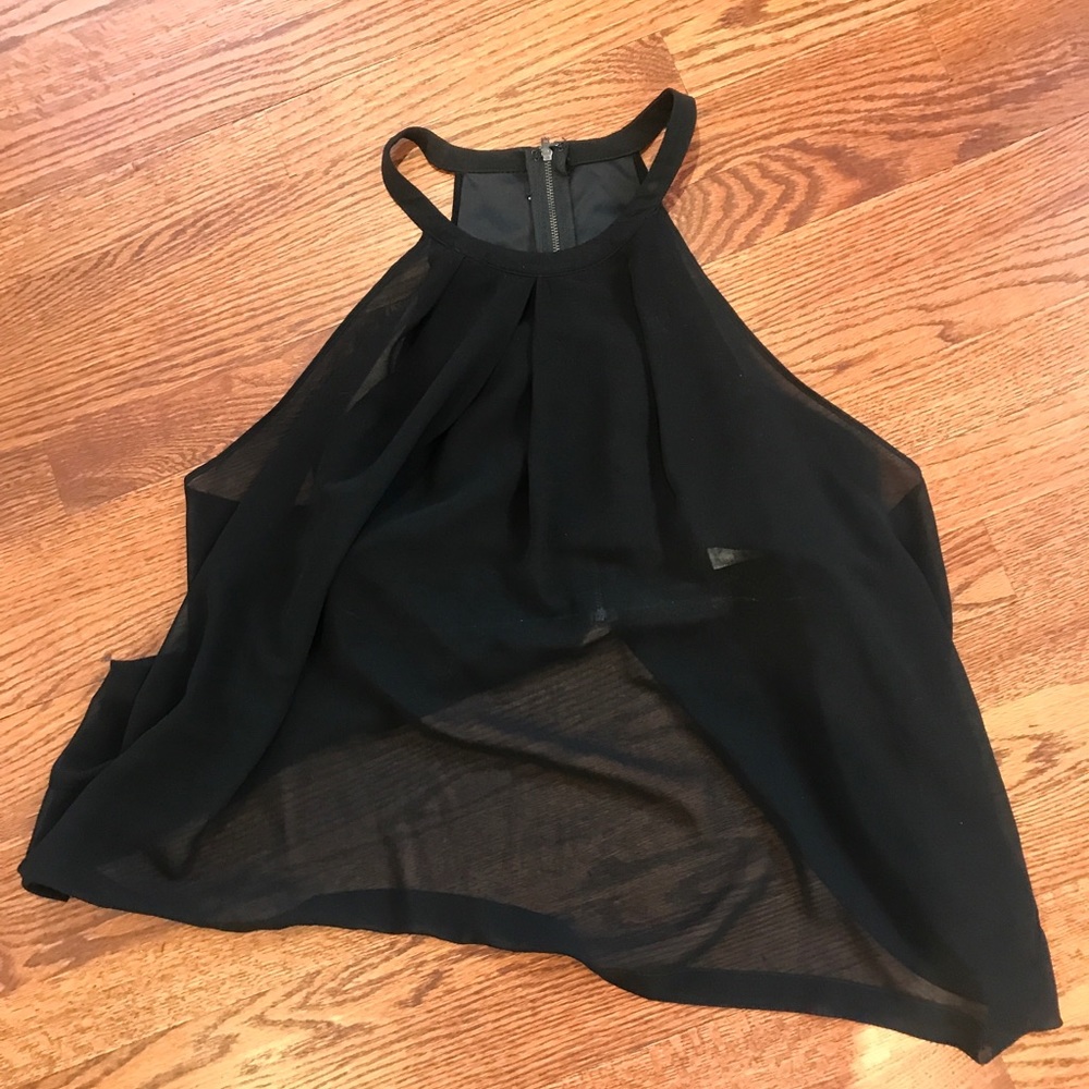 Black fancy going out shirt